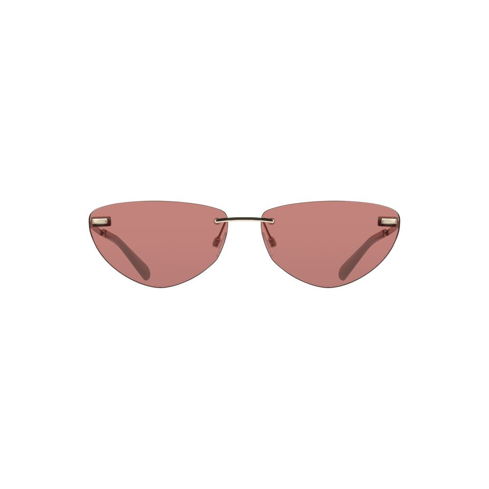 Calvin Klein Pink Metal Damen Sonnenbrille