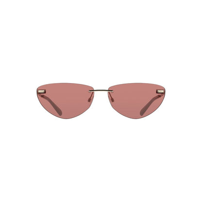 Calvin Klein Pink Metal Damen Sonnenbrille