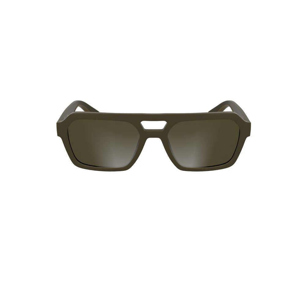 Calvin Klein Herren-Sonnenbrille aus Bio-Stoff in Braun