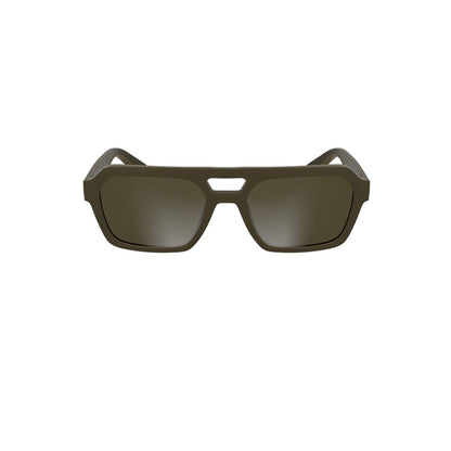 Calvin Klein Herren-Sonnenbrille aus Bio-Stoff in Braun