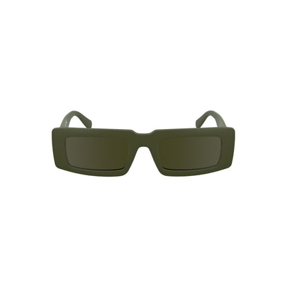 Calvin Klein Damen-Sonnenbrille aus grünem Bio-Stoff