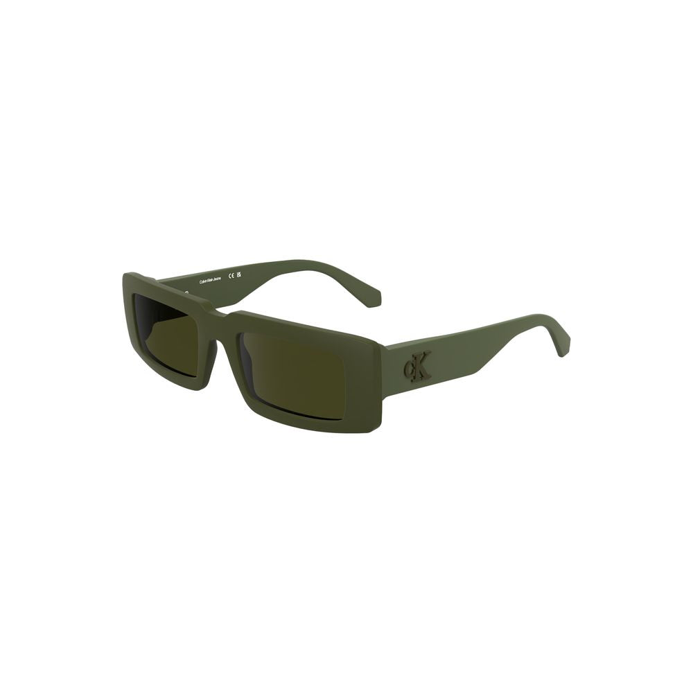 Calvin Klein Damen-Sonnenbrille aus grünem Bio-Stoff