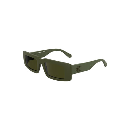 Calvin Klein Damen-Sonnenbrille aus grünem Bio-Stoff