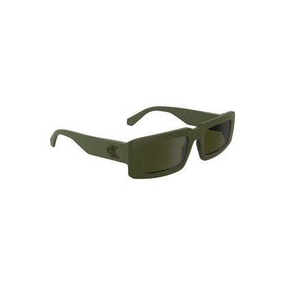 Calvin Klein Damen-Sonnenbrille aus grünem Bio-Stoff