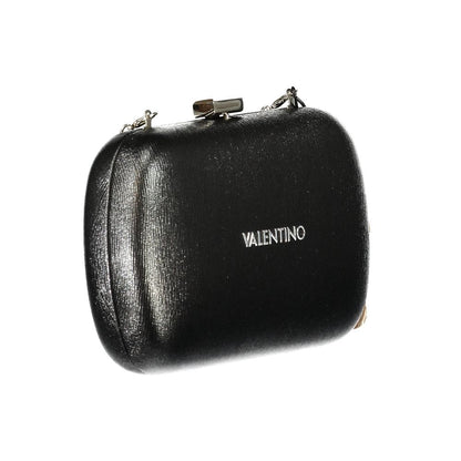 Mario Valentino Schwarze Polyethylen-Damenhandtasche