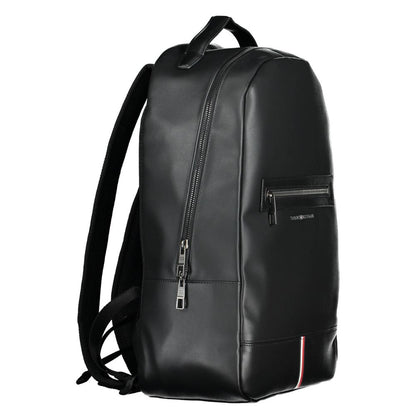 Tommy Hilfiger – Schwarzer Polyethylen-Rucksack für Herren