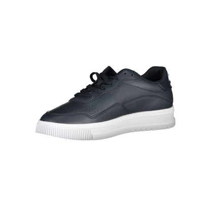 Tommy Hilfiger – Blaue Leder-Sneaker für Herren