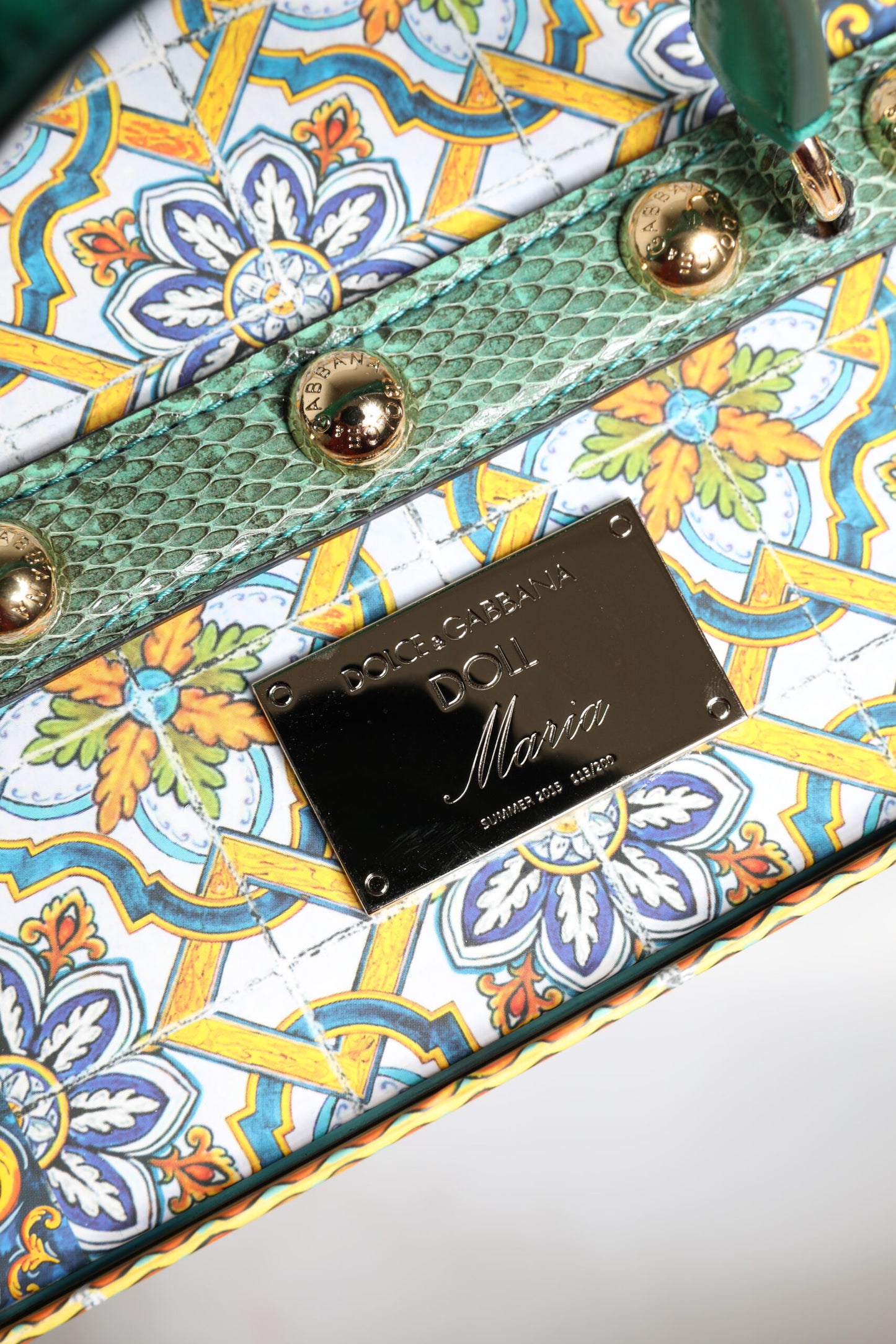 Dolce & Gabbana Black Dress MARIA Porcelain Fashion Show Leather Sicily Dolls