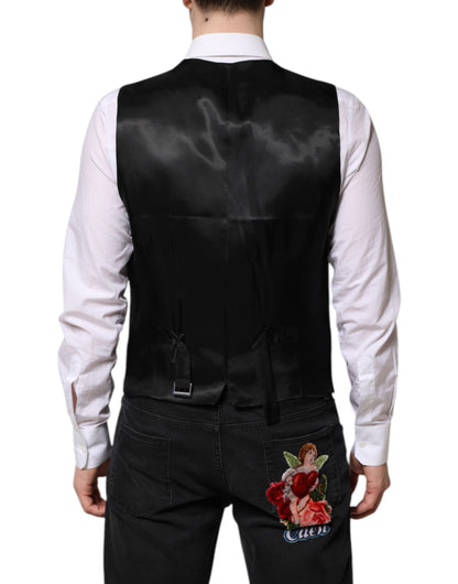 Dolce & Gabbana Black Single Breasted Suit 2 Piece Jacket