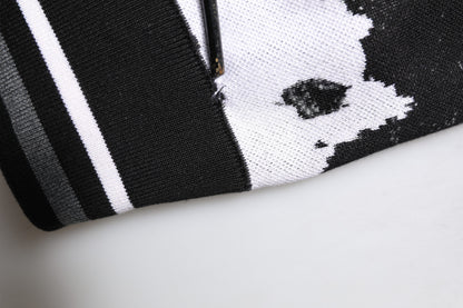 Dolce & Gabbana Multicolor Logo Crew Neck Pullover Sweater