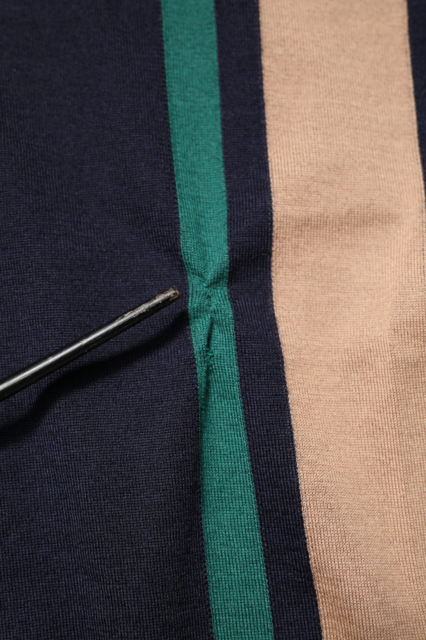 Dolce &amp; Gabbana Pullover mit Rundhalsausschnitt und mehrfarbigen Streifen