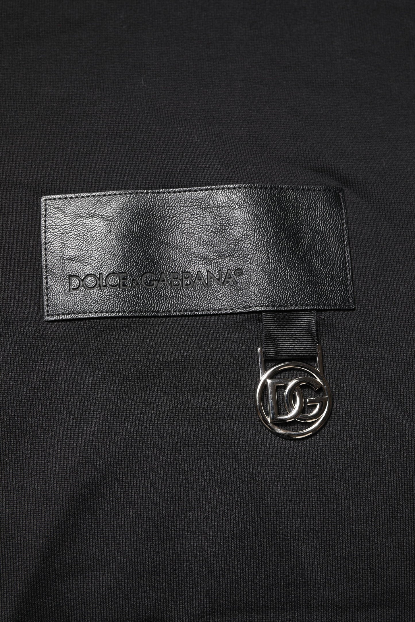 Dolce & Gabbana Black DG Logo Crew Neck Sweatshirt Sweater