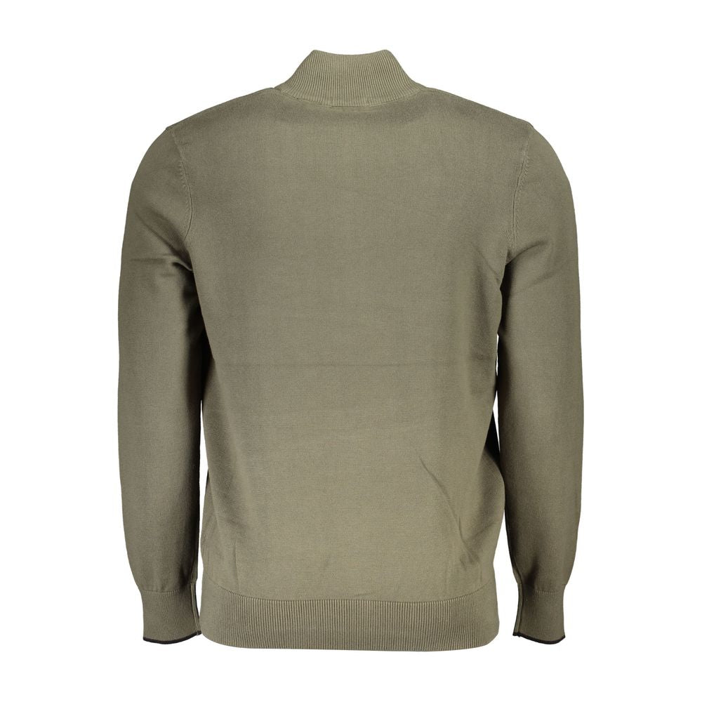 Timberland Pullover aus Bio-Baumwolle mit halbem Reißverschluss - Üppiges Grün