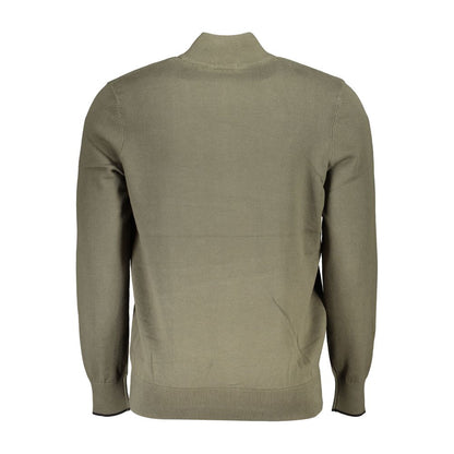 Timberland Pullover aus Bio-Baumwolle mit halbem Reißverschluss - Üppiges Grün