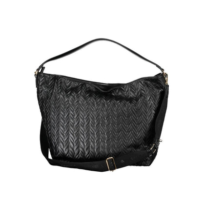 Mario Valentino Black Polyethylene Handbag