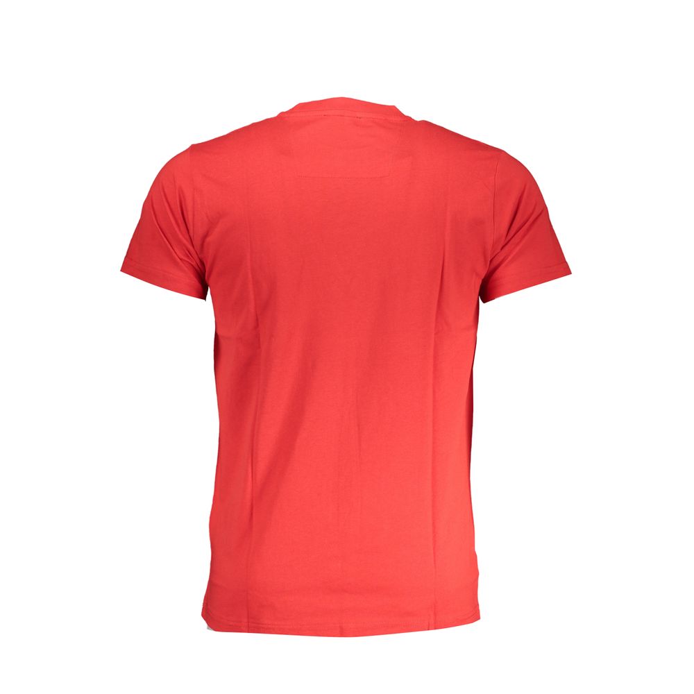 Rotes Baumwoll-T-Shirt der Cavalli-Klasse