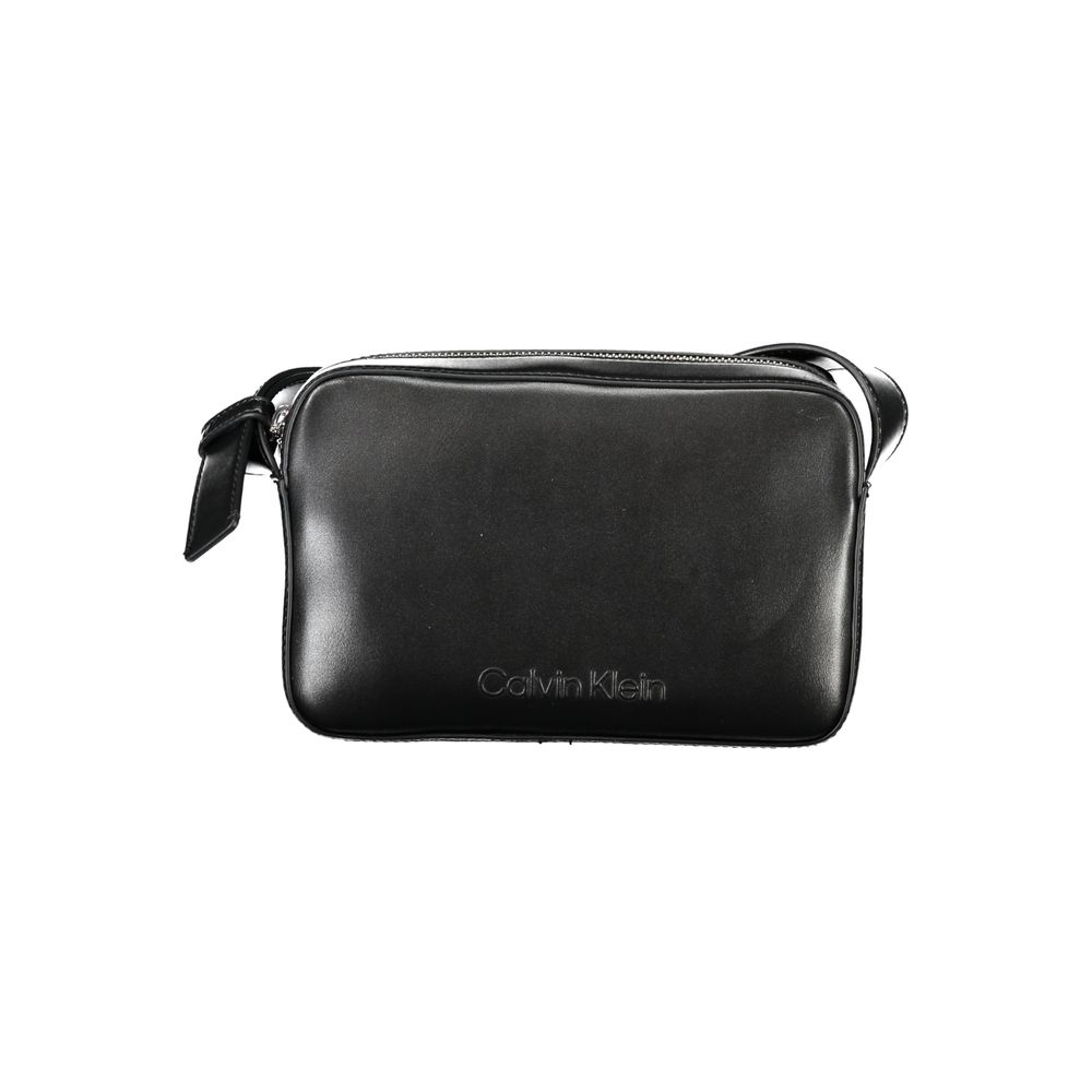 Calvin Klein Damenhandtasche aus schwarzem Polyester