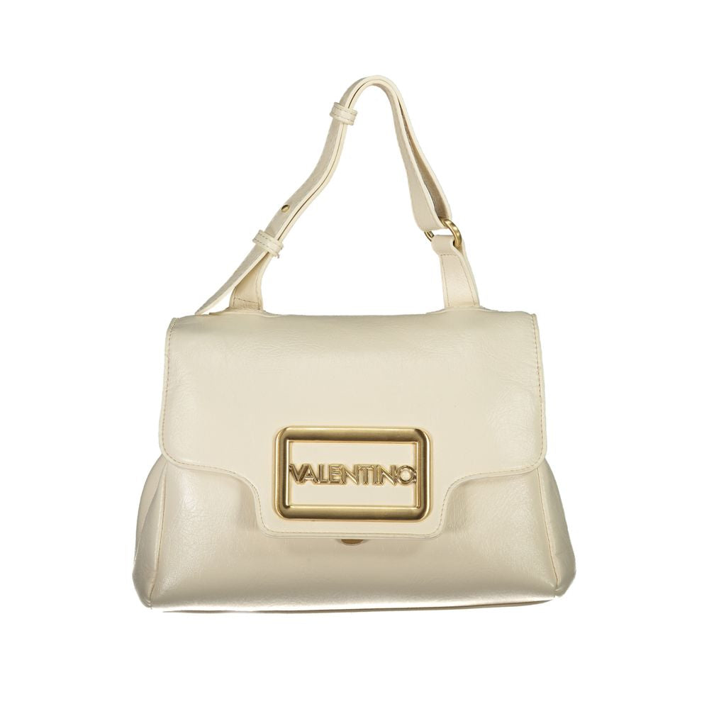 Mario Valentino Beige Polyethylen Damen Handtasche