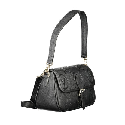 Mario Valentino Schwarze Polyethylen-Damenhandtasche