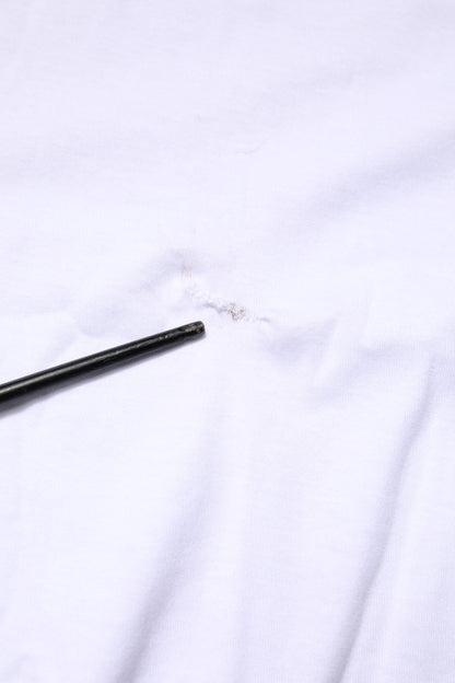 Dolce &amp; Gabbana – Weißes Baumwoll-T-Shirt mit DG-Kronenstickerei