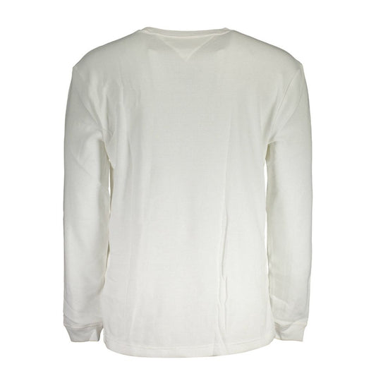 Tommy Hilfiger – Weißer Baumwollpullover
