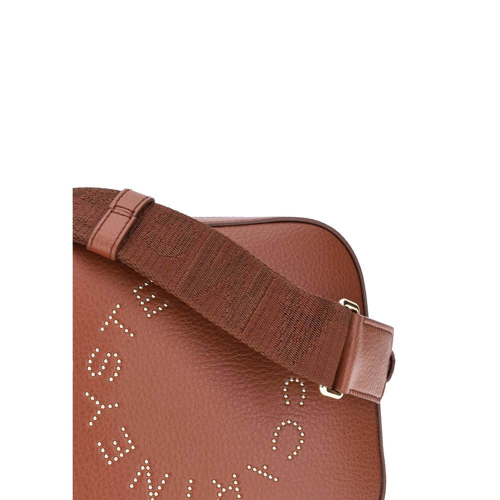 Stella McCartney Braune Schultertasche aus sonstigen Fasern