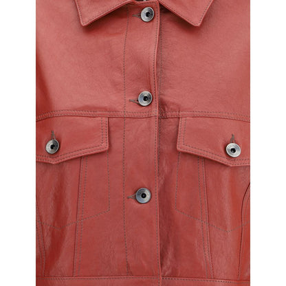 Brunello Cucinelli Lederjacke