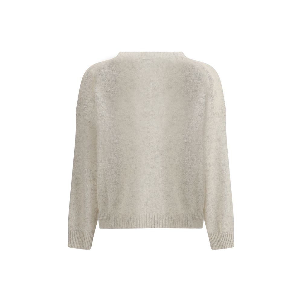 Pullover mit Lurex-Effekt von Brunello Cucinelli