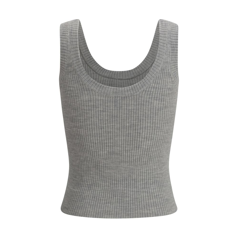 Brunello Cucinelli Geripptes Tanktop