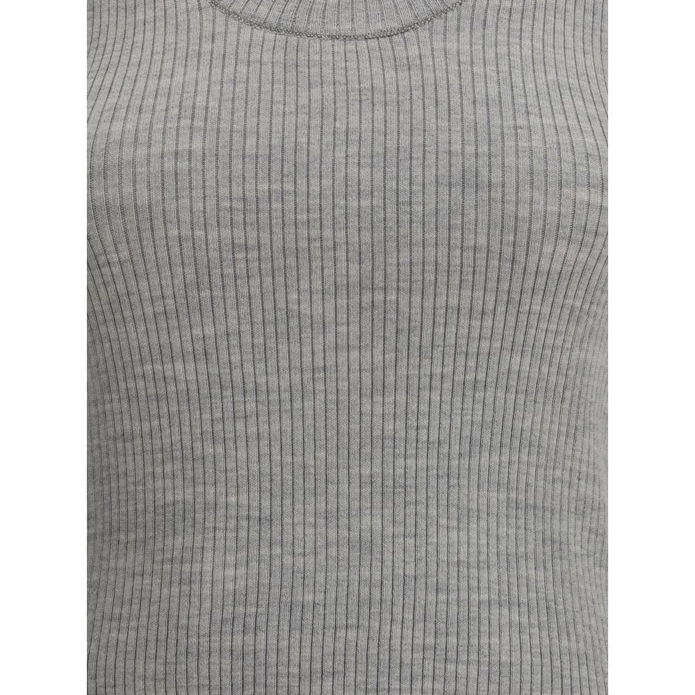 Brunello Cucinelli Geripptes Tanktop