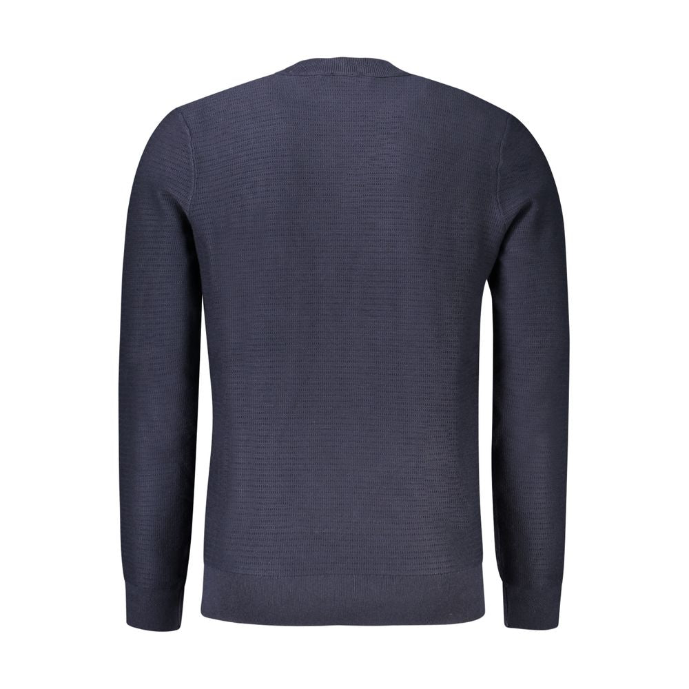 Hugo Boss Blauer Baumwollpullover für Herren