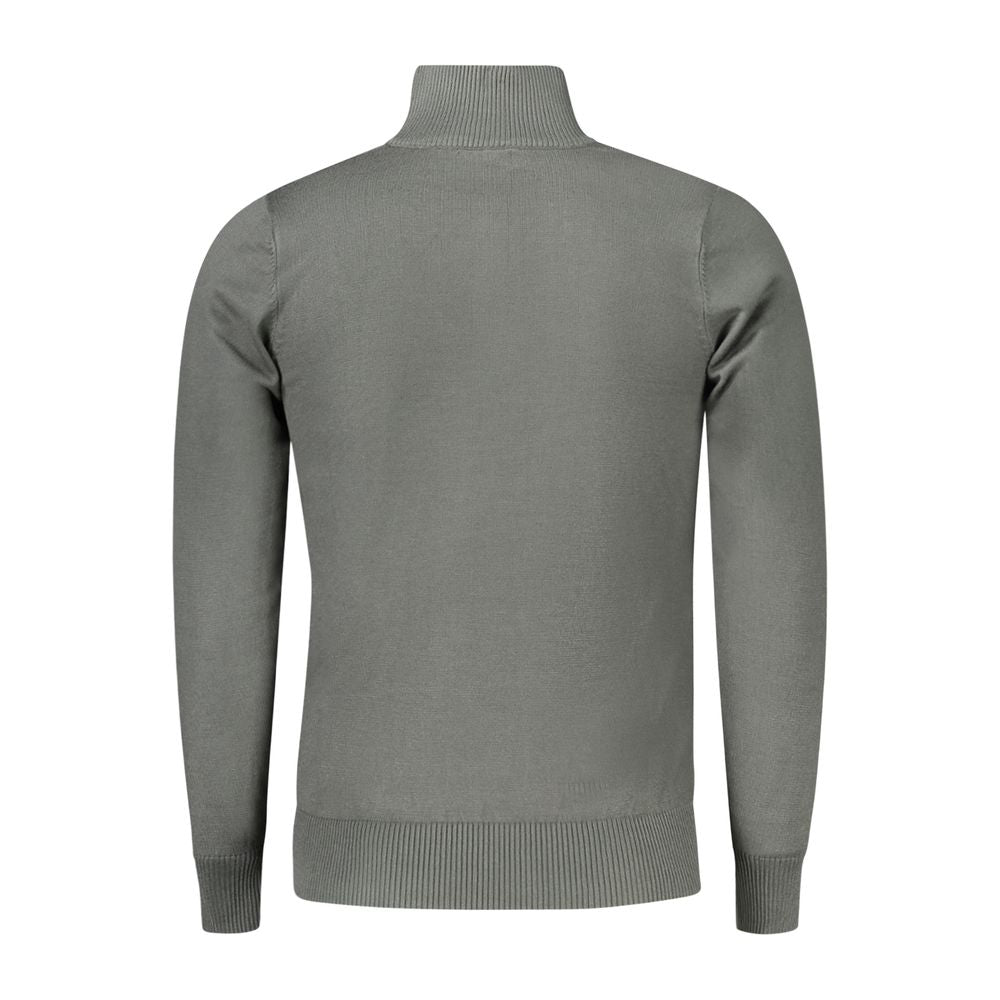 Coveri Moving Grün Viskose Herren Pullover