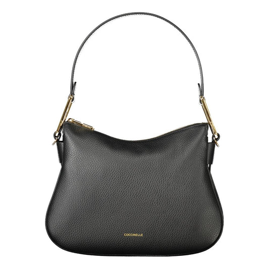 Coccinelle Damen Handtasche aus schwarzem Leder