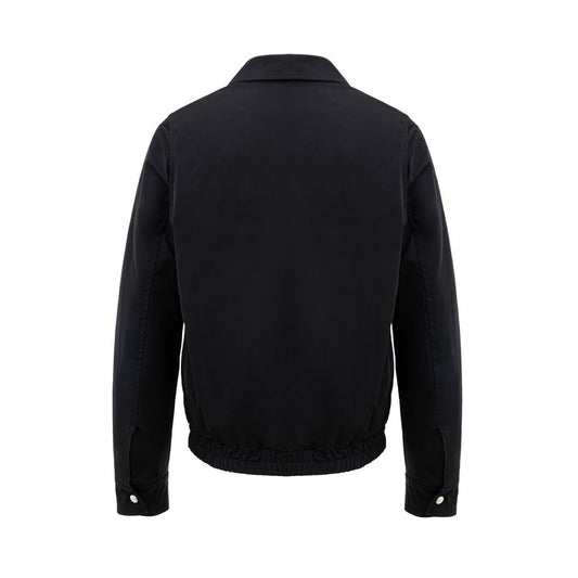 Ami Paris Bomberjacke aus schwarzem Polyester