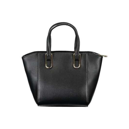 Tommy Hilfiger – Schwarze Polyethylen-Handtasche