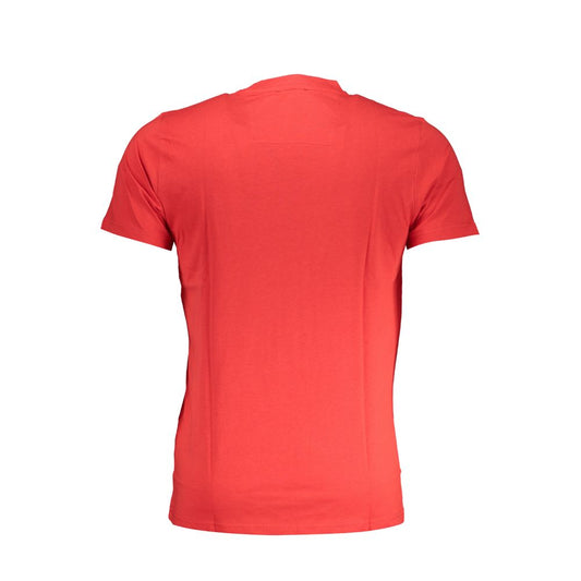 Rotes Baumwoll-T-Shirt der Cavalli-Klasse