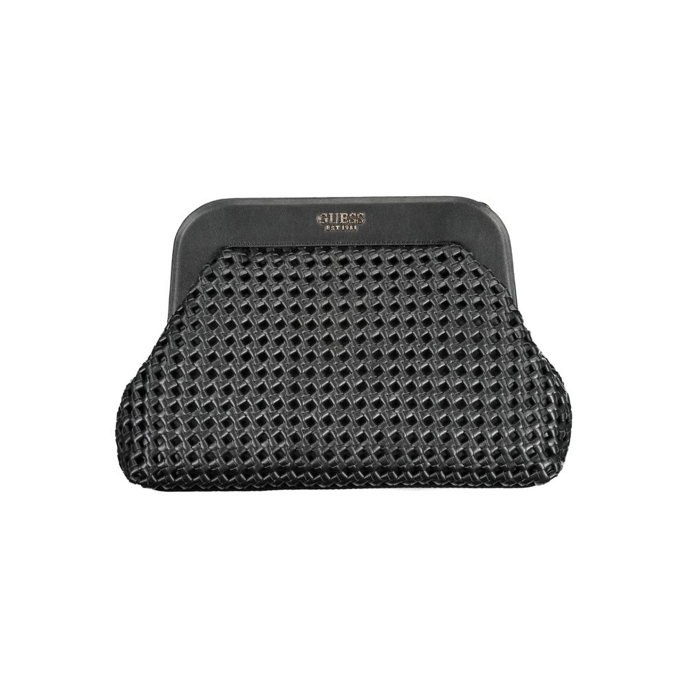 Guess Jeans Schwarze Polyethylen-Damenhandtasche