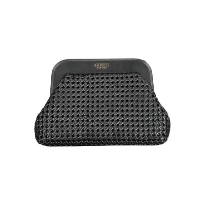 Guess Jeans Schwarze Polyethylen-Damenhandtasche