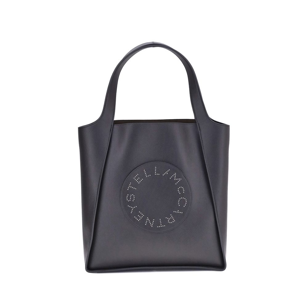 Stella McCartney Schwarze Schultertasche aus Polyamid