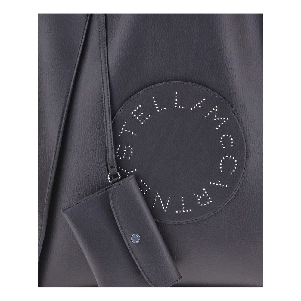 Stella McCartney Schwarze Schultertasche aus Polyamid