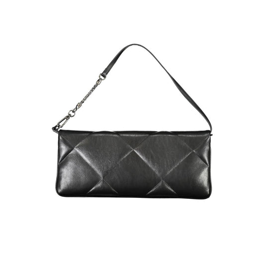 Calvin Klein Schwarze Polyester-Handtasche