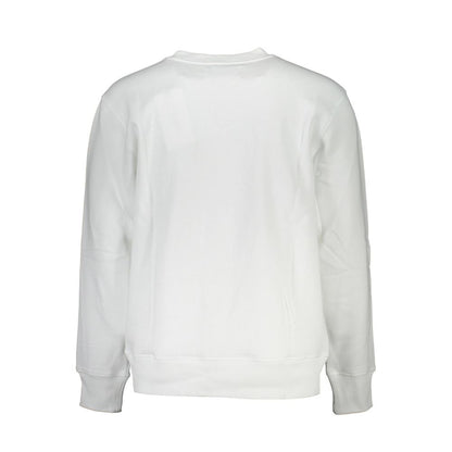 Calvin Klein Weißer Baumwollpullover für Herren