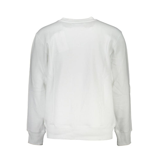 Calvin Klein Weißer Baumwollpullover für Herren