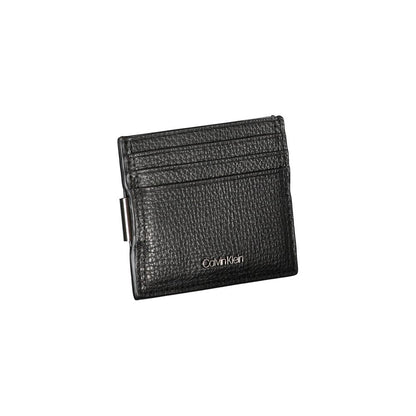 Calvin Klein – Elegantes Kartenetui aus Leder mit Geldklammer