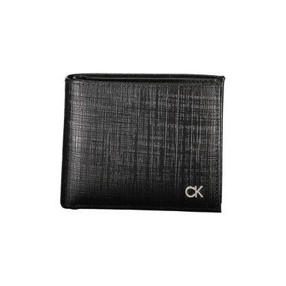 Calvin Klein – Elegante Lederbrieftasche mit zwei Fächern