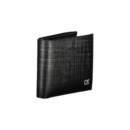 Calvin Klein – Elegante Lederbrieftasche mit zwei Fächern
