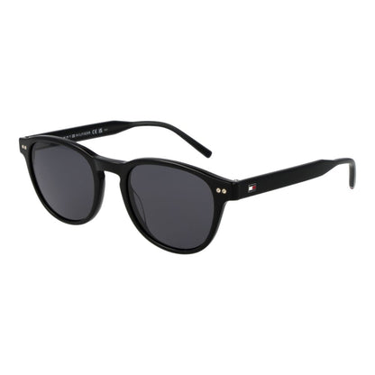 Tommy Hilfiger Schwarze Acetat-Sonnenbrille