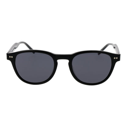 Tommy Hilfiger Schwarze Acetat-Sonnenbrille