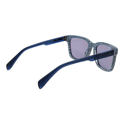 Ted Baker Sonnenbrille aus blauem Acetat
