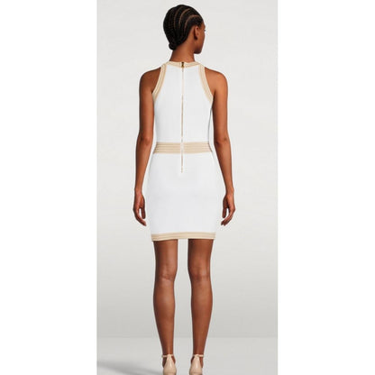 Balmain White Viscose Women Dress